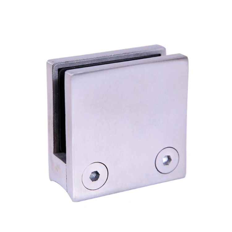 用于玻璃栏杆的不锈钢316 d形状玻璃夹