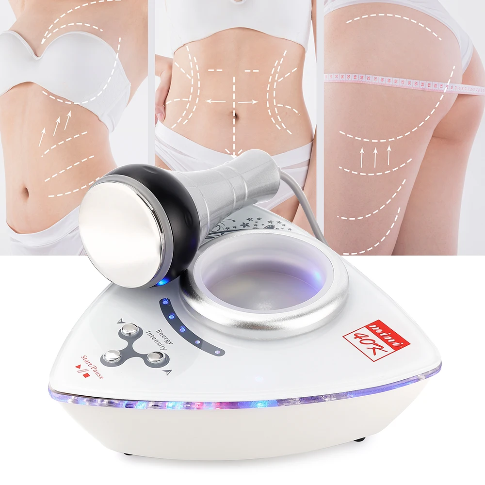 

body slimming Ultrasound weight loss cavitation slimming machine, White