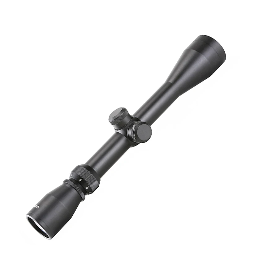 

Tactical Optical Sights 3-9X40 for Hunting Airsoft Rifle Scope Wire Rangefinder Reticle Crossbow Riflescope, Black