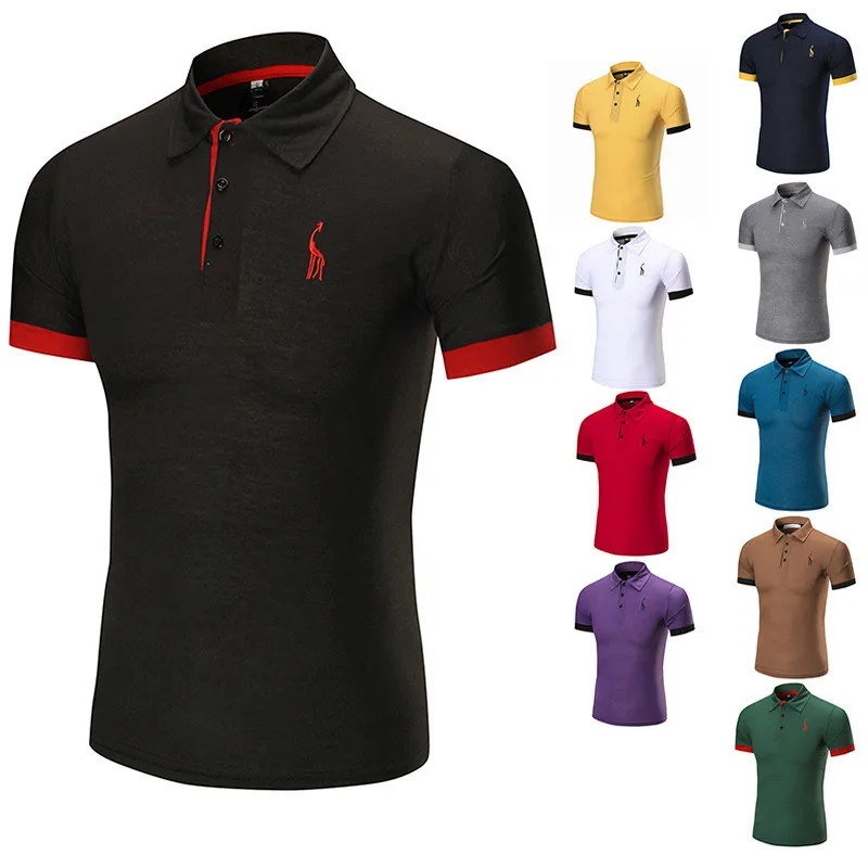 

2021 hot style high quality hot sale solid color simple large size t-shirt men, Different colors and support to customized