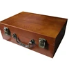 Solid wood restoring ancient ways rectangle organizes store content box delicate take lock to receive large wooden case child
