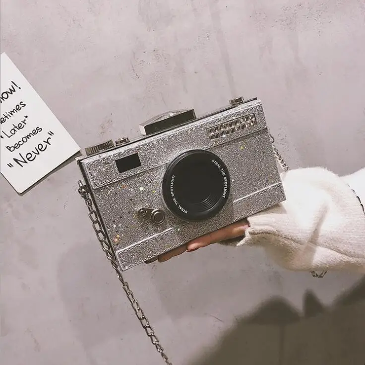 

Wholesale Fashion camera shape diamond purses crystal women clutch bag ladies clutch evening bag, Colors