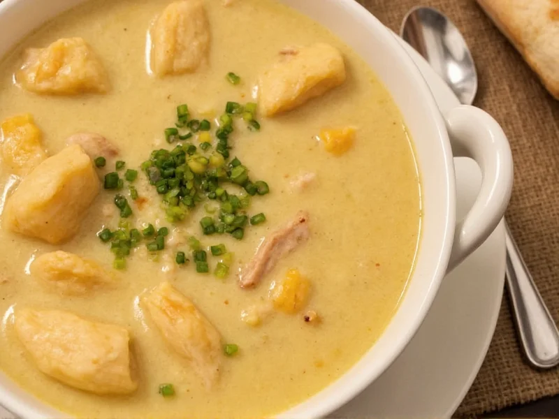 Classic Chicken Pot Pie Soup Recipe: Creamy & Comforting