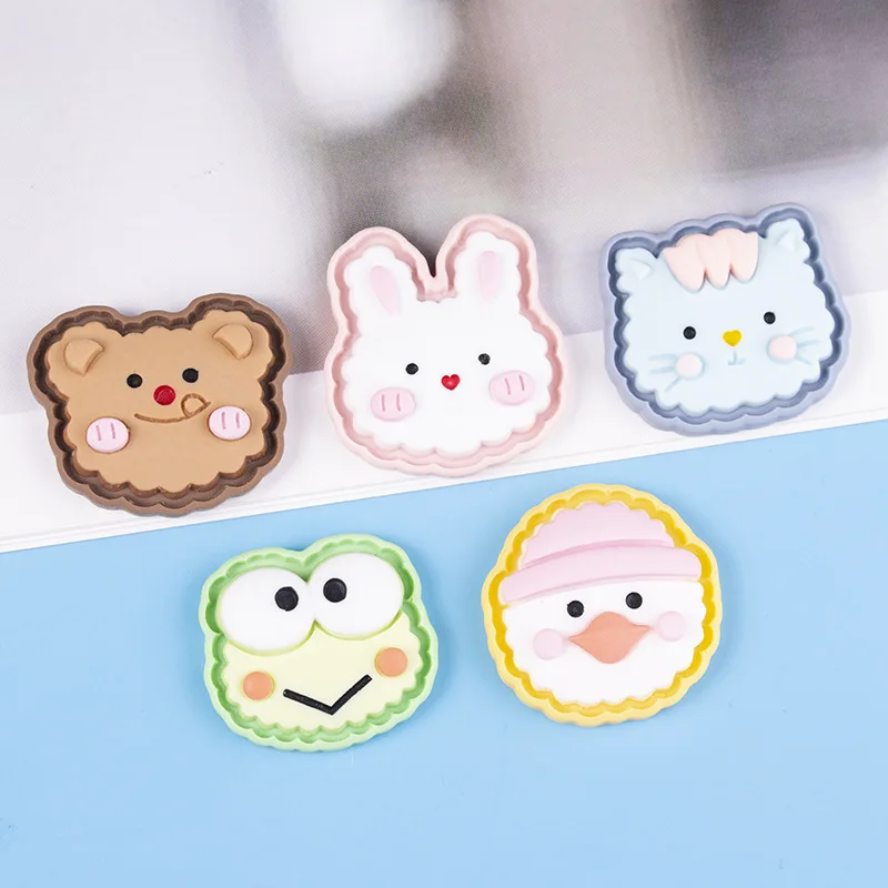 

New Cute Rabbit Cartoon Croc Charms Bear Clogs Shoes Buckle Designer Accessories Shoe Charms for Croc DIY Girls Gifts