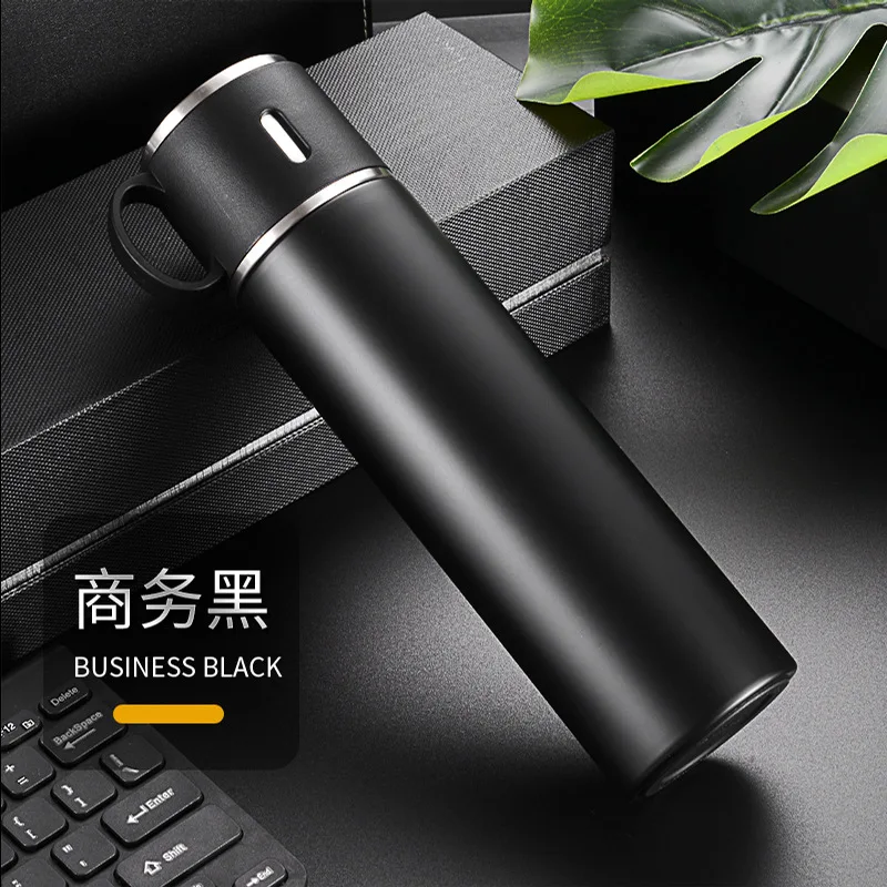 

316 portable thermos cup men's and women's large capacity portable water cup business gift lettering cup