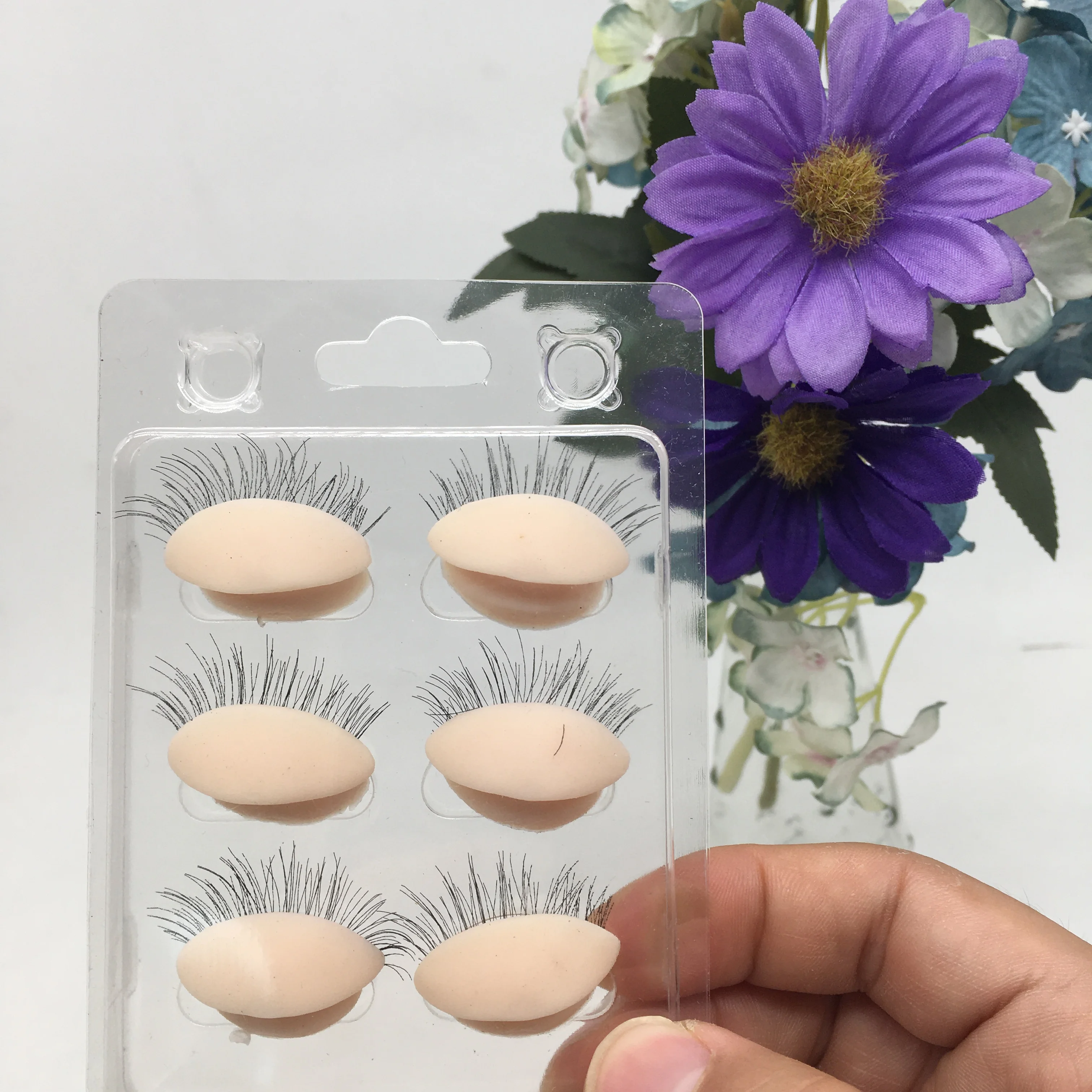 Eyelash Extension Mannequin Head Eyelash Eyelid For Salon Realistic