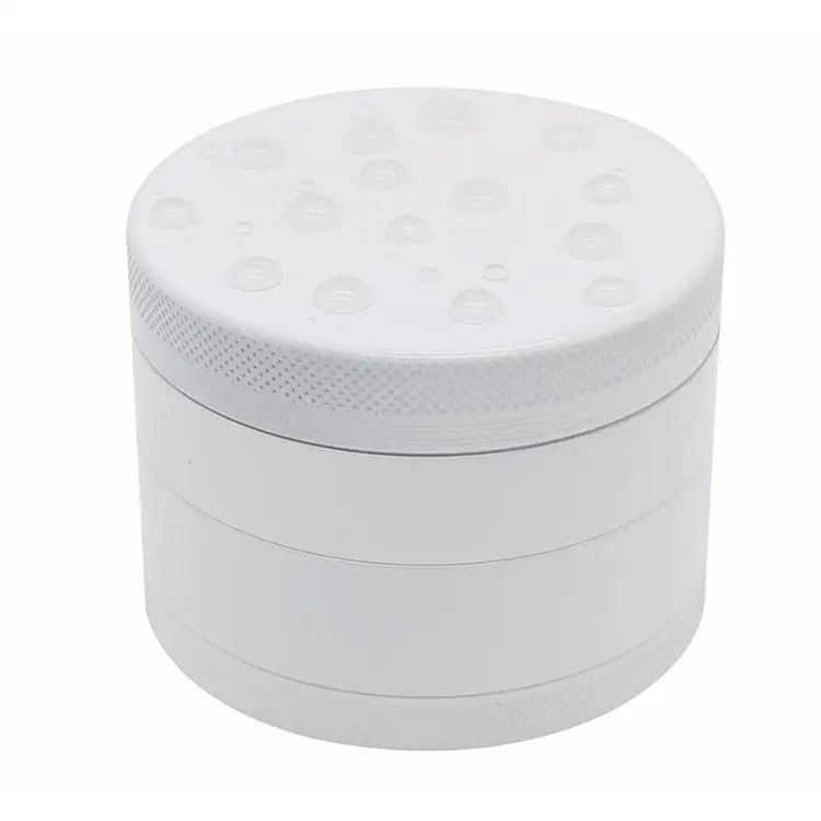 

TOBACCO 63mm ceramic paint smoke grinder aluminum alloy four-layer grinder high quality ceramic paint smoke grinder