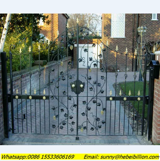 Dekorative Schmiede Eiserne Gartentore Und Zäune - Buy Schmiedeeisen