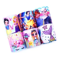 

ribbon grosgrain 75mm cartoon characters