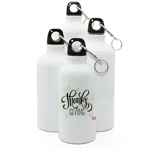 Image of Sublimation blank aluminum travelling water bottles sports water bottles 400ML 500ML 600ML 750ML