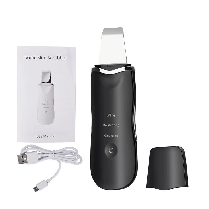 
Portable Vibrate Deep Face Cleaning Skin Scrubber,Sonic Facial Blackhead Scrubber,Professional Ultrasonic Skin Scrubber 