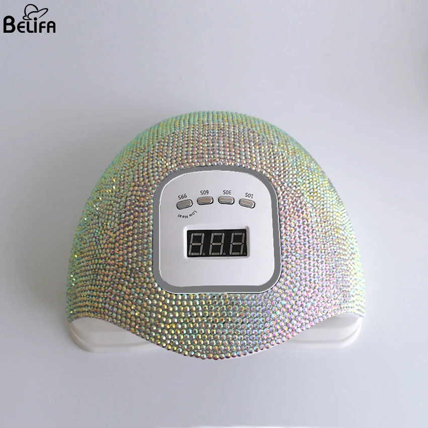 

Wholesale sun x5 max plus professional 120w rechargeable large curing diamond bling table gel uv light led nail dryer lamp