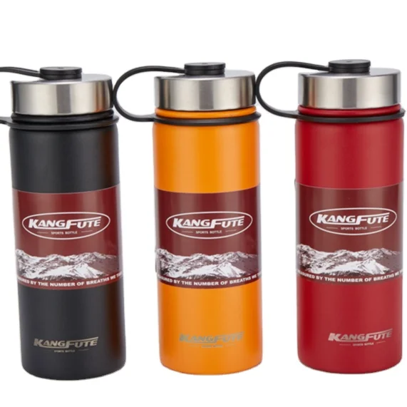 

750ml high vacuum stainless steel vacuum bottle hot sale on Amazo lazada 24oz wide mouth bottle sports water bottle bamboo lid