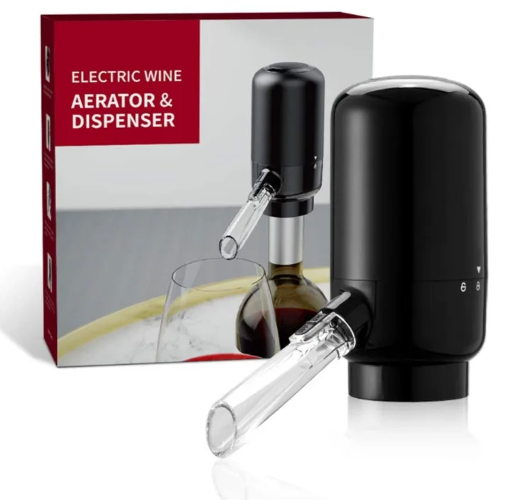 

Automatic One-Touch Electronic Wine Aerator Pourer Wine Dispenser Pump