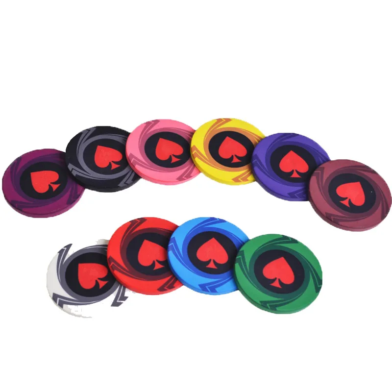 

Professional 10g casino ceramic poker chips custom poker chips without denomination for wholesales, White/red/blue/green/purple/black/pink/yellow/wine red/coffee