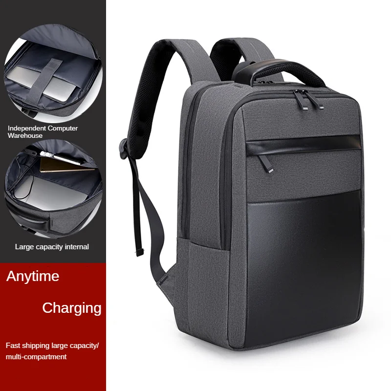 

New Multifunctional Anti theft Waterproof Oxford Business Laptop Backpack With USB