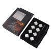 Beverage chilling gold diamond shape stainless steel whiskey stone eco-friendly ice cube