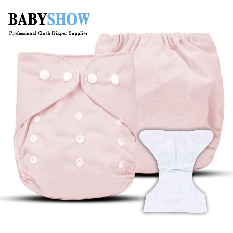 

2021 New Washable Baby Cloth Diaper Cover Wrap Adjustable Nappy Reusable Newborn Cloth Diapers TPU Breathable Diapers, Printed