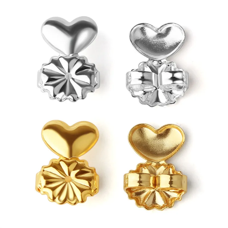 

2021 Hot Selling 925 Silver Earring AIDS Sterling Silver Earring Assistor For Woman Earring Accessories, As picture