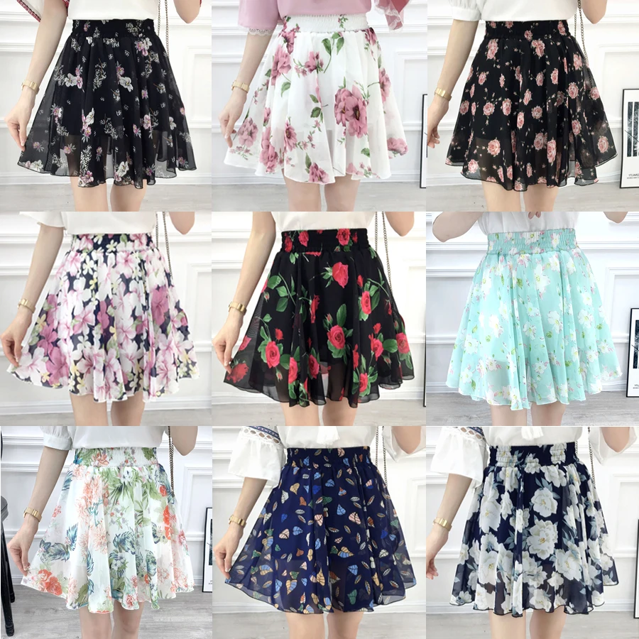 

Summer hot-selling women's short skirts and skirts wholesale women's plus size many styles