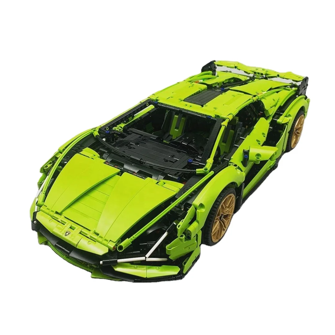 

81996 technology Car Model The 42115 Lamborghinis Sian FKP 37 Race Car Assembly Bricks Toys Kids Christmas Gifts Building Blocks