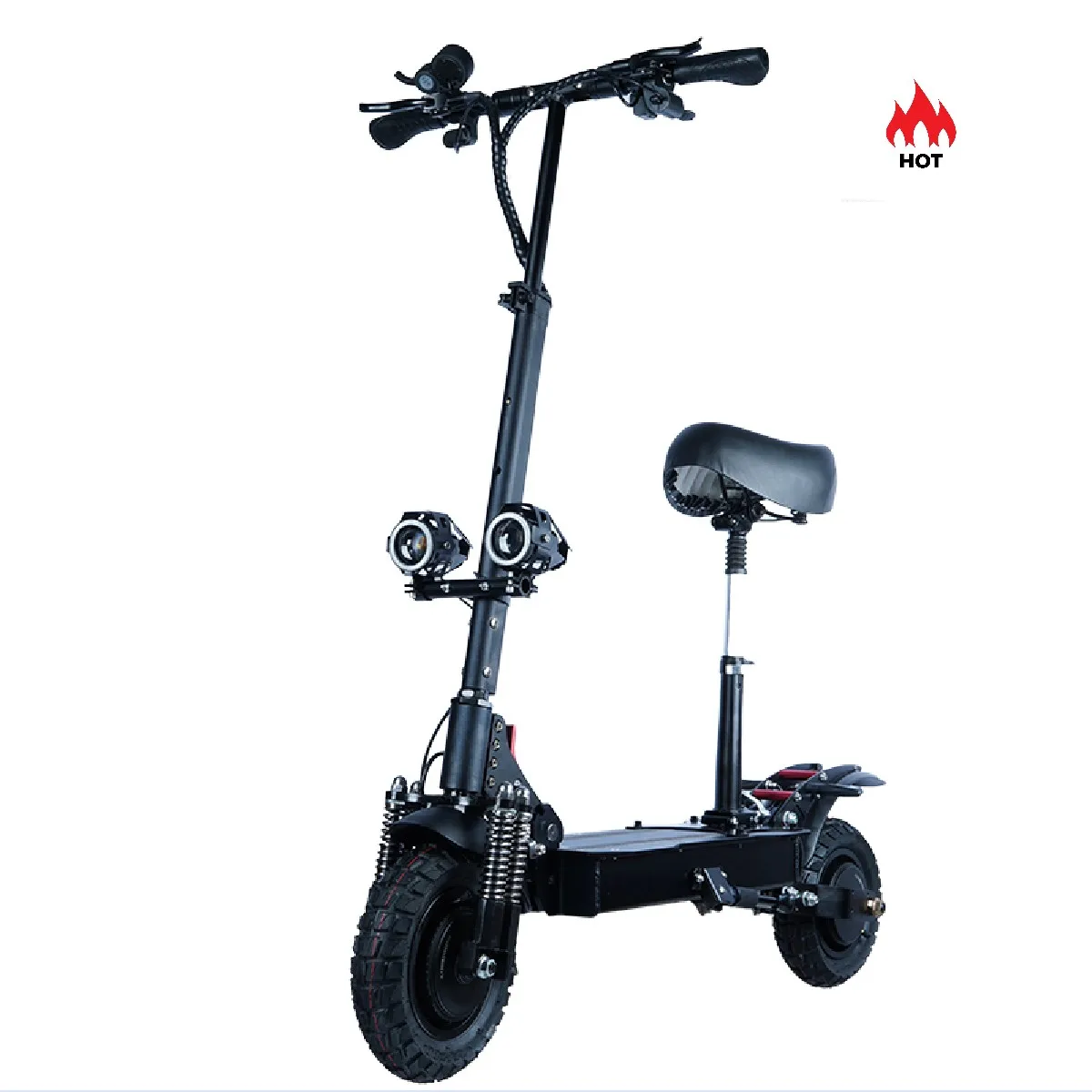 

USA Warehouse 10 Inch Off-road Tire 60V 2400W Hot Sale Strong Powerful Electric Scooter Dual Motor