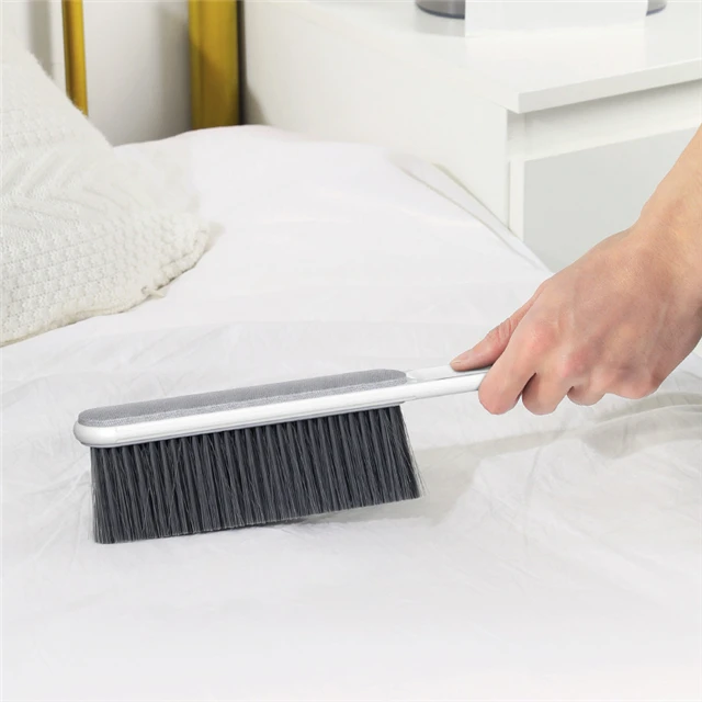 

Multifunctional Household Bed Sweeping Brush Double-sided Cleaning Brush Household Cleaning Tool, As show