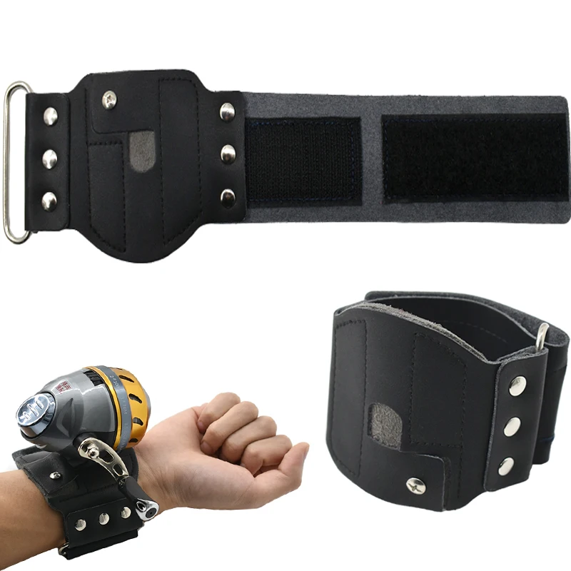 

Shooting sling shot wrist strap Hunting slingshot can install fishing reel wrist strap