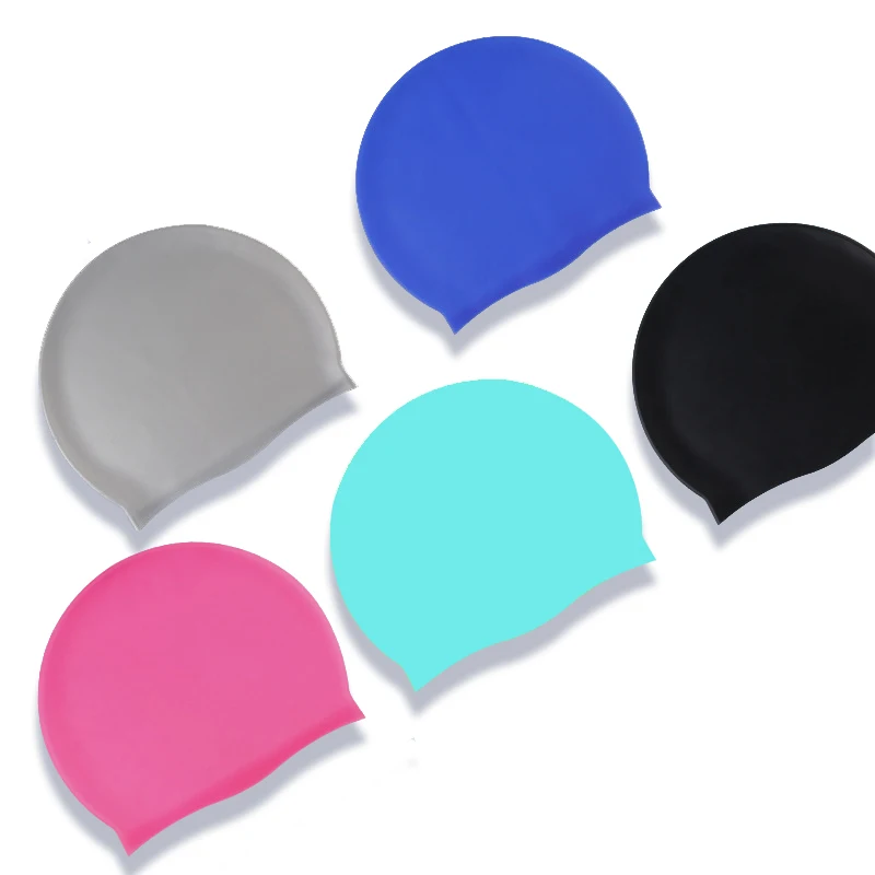 

Best customized logo spiderman cartoon printing silicone swim caps for kids, Customized color