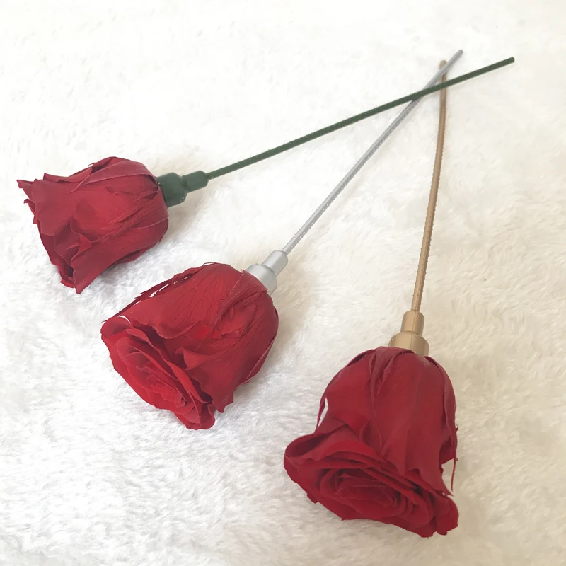 Amazon Plastic Stems 20cm Artificial Flower Stems For Acrylic Box