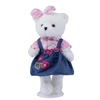 Wholesale price bow plush bear gray bear plush toy plush good stuff toys