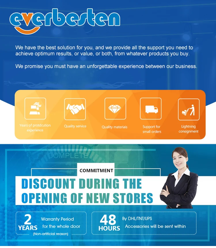 Industrial door manufacturer High Quality Automated sectional Garage Doors garage lift up overhead doors