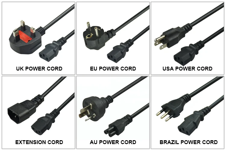 computer power plug types