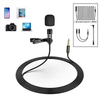 

Fifine Mobile SmartPhone Wireless Lapel Lavalier Microphone For Broadcasting Streaming