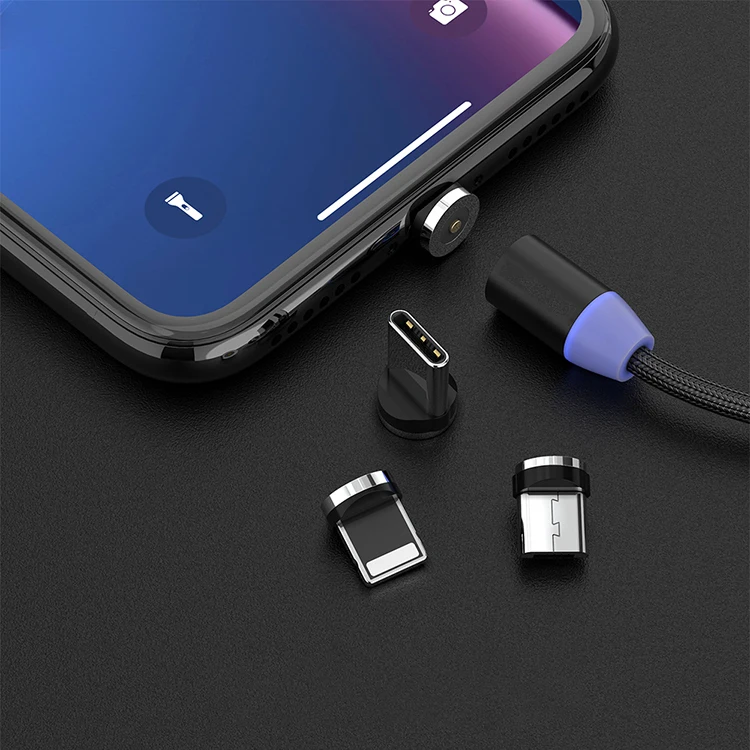 

3 in 1 Magnetic Fast Charging Type C USB Cable Magnetic For Samsung, Customization