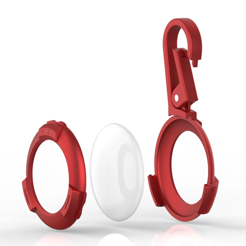 

2021 Special Metal Protective Cover Holder Gps Pet Airtag Case With Clip Holder For Apple Airtags Case