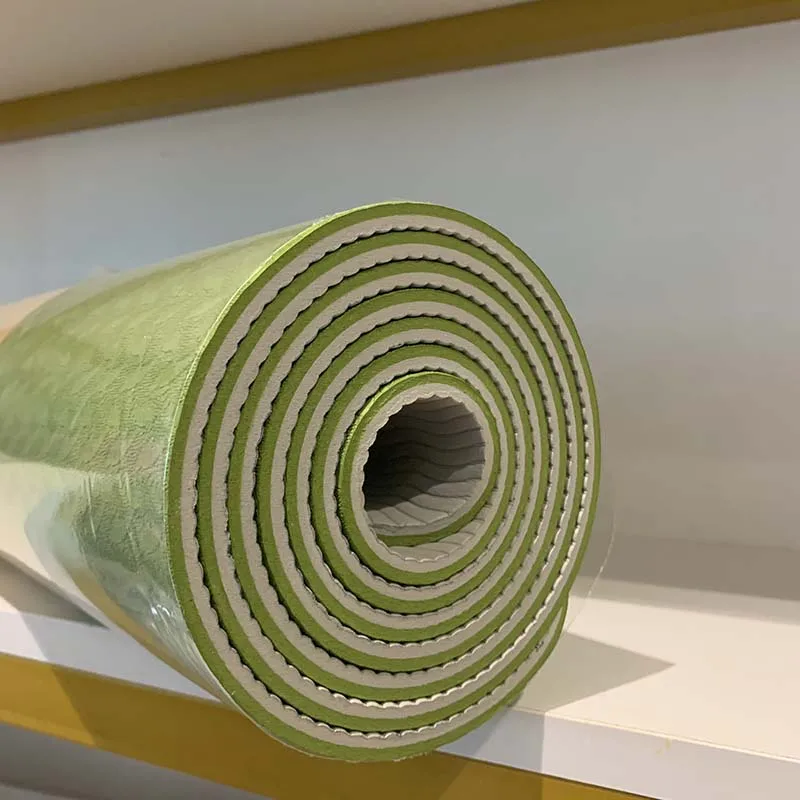 

Durable Double Color Professional 6mm Eco Friendly TPE Yoga Mat