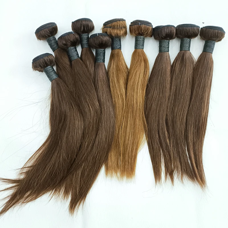 

Letsfly 10ABrazilian Straight Hair Bundle Raw Virgin Wholesale Hight quality Colored hair extension For Woman Free Shipping