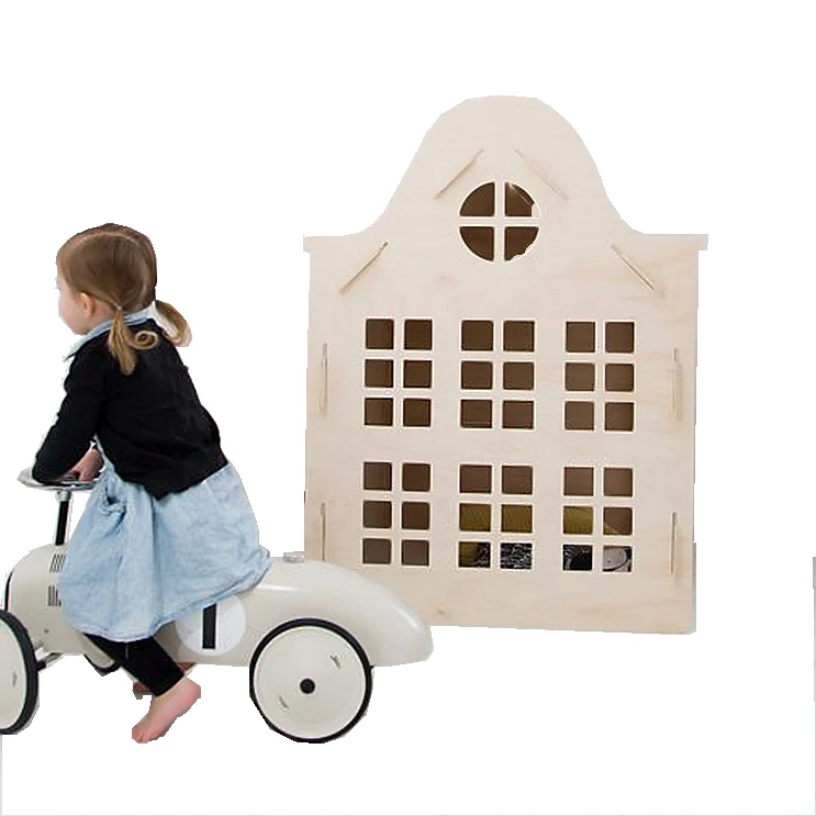 

clock gable kids Playhouse interesting children indoor playground for home