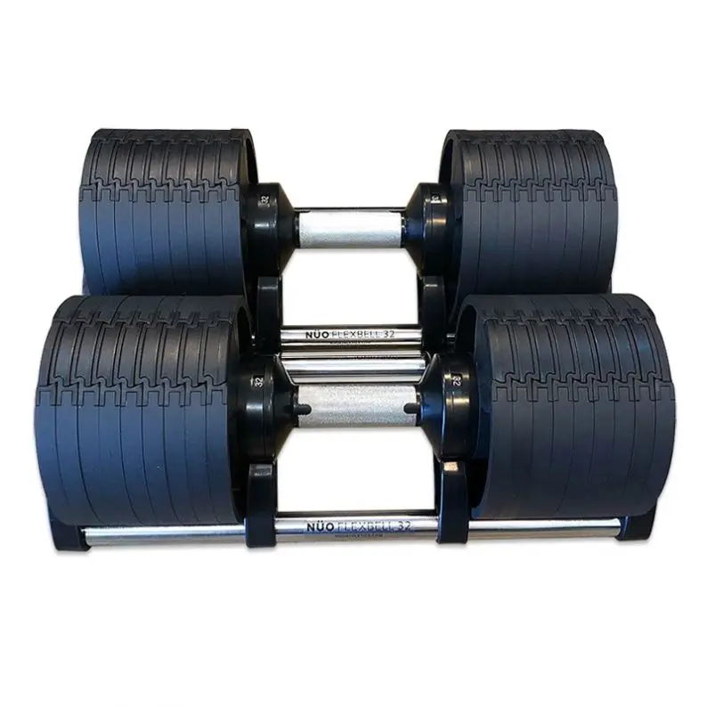 

Fitness Equipment Cast Iron NUO Commercial 20kg 32kg Adjustable Dumbbell Set
