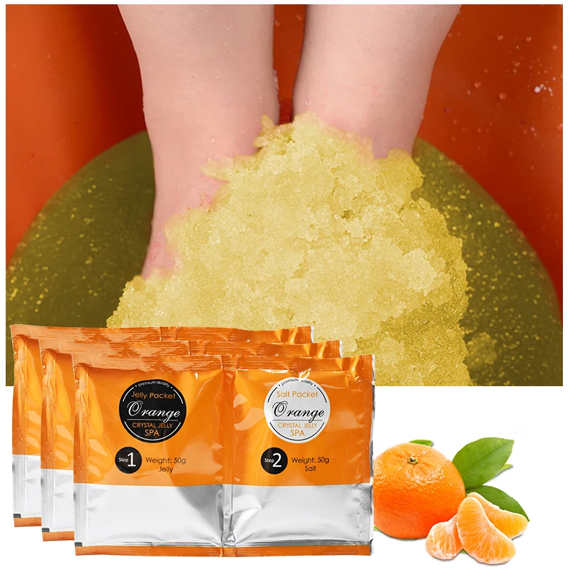 

50g two bags set feet skin care product foot crystal jelly wholesale price