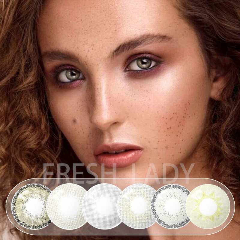 

Fresh Lady Beeswax Wholesale natural color contact lens
