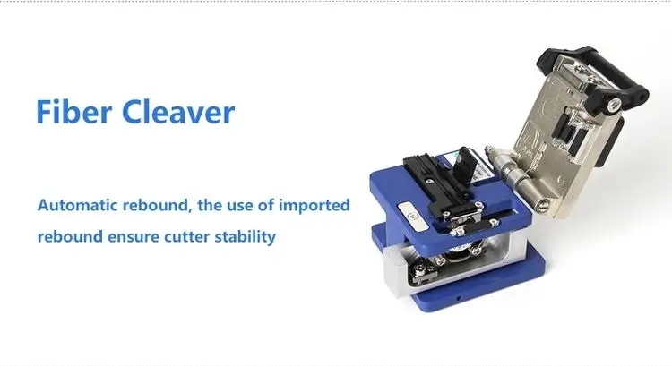 Fiber Optic Tool Kit fibra optica herramientas with Visual Fault Locator and Power Meter Wire Stripper Fiber Cleaver