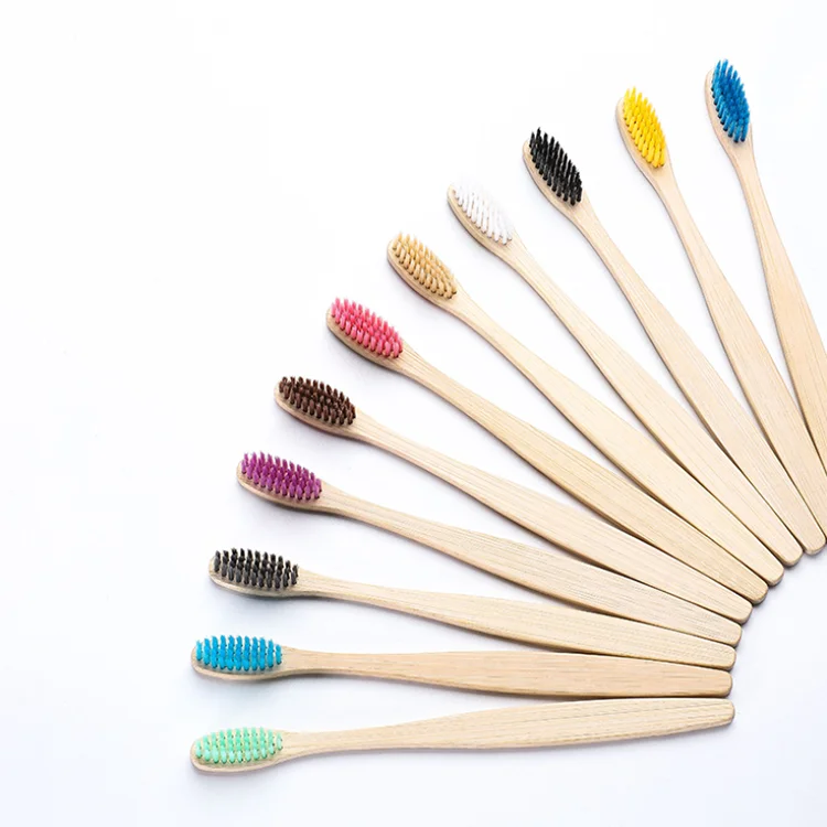 

4 pcs per pack familar bamboo toothbrush