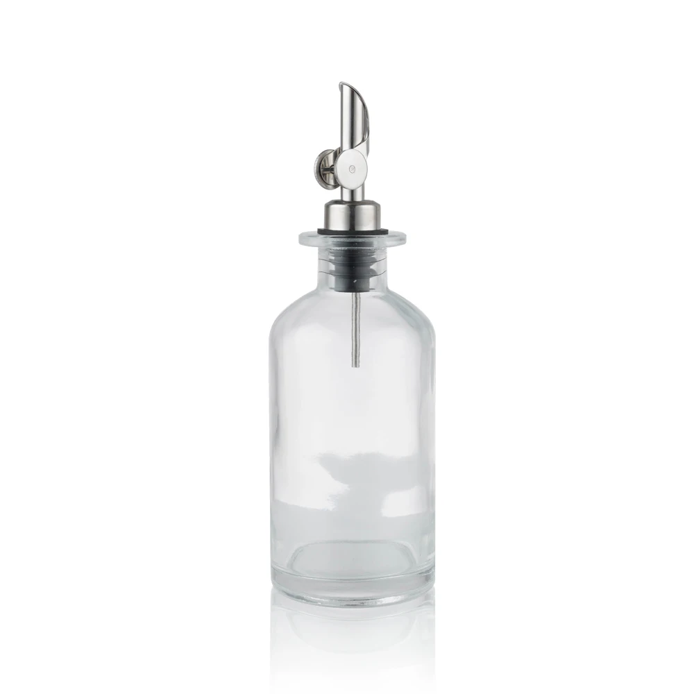 Stainless Steel Kitchen Dispenser Pump for Lotion Glass Ounce Olive Oil Bottles Black Spray Bottle Rubber Stopper Syrup Soap