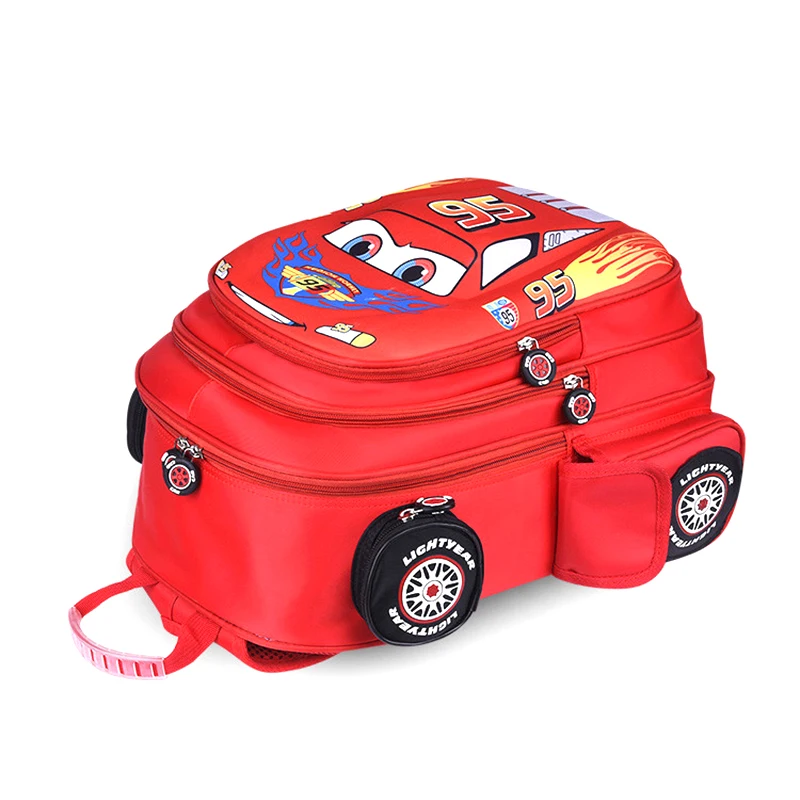 

2021 new kids school bags backpack waterproof cartoon truck car children's school bags suitable for children aged 3-12, Customized color