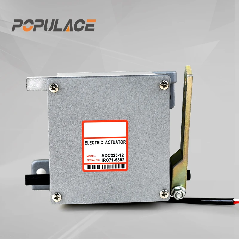 

POPULACE Diesel Generator Engine Parts External Actuator 12V 24V ADC120 ADC175 ADC225 for Generator Speed Governor Actuator