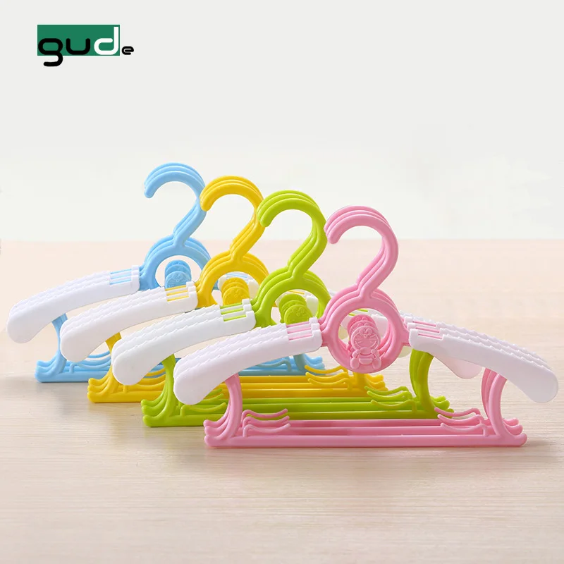 

plastic clothes hanger for kids, Blue/yellow/green/pink