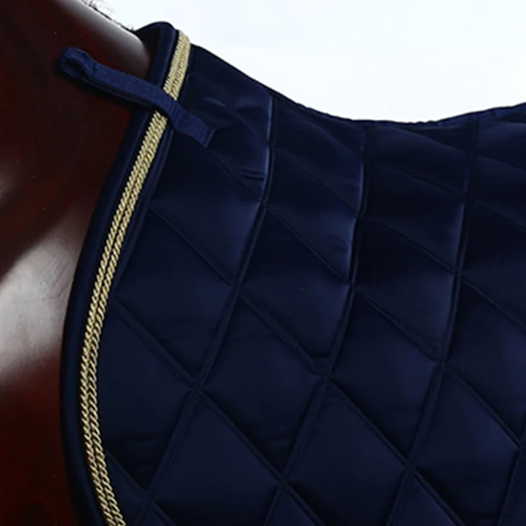 Satin Deluxe Saddle Pad Contoured Saddle Pad Buy Equestrian Ridding