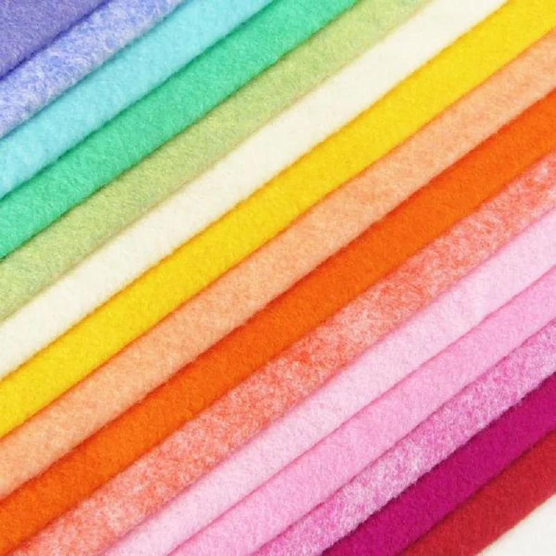cusotomize size and color 100 wool felt fabric